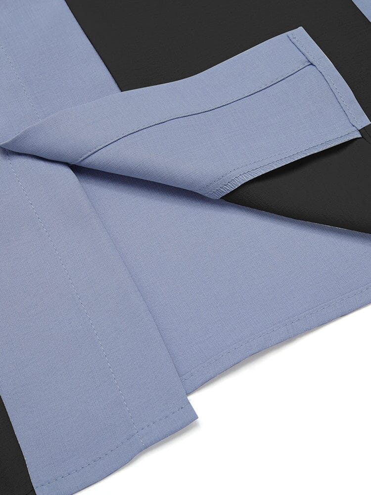 Casual Breathable Splicing Shirt (US Only) Shirts coofandy