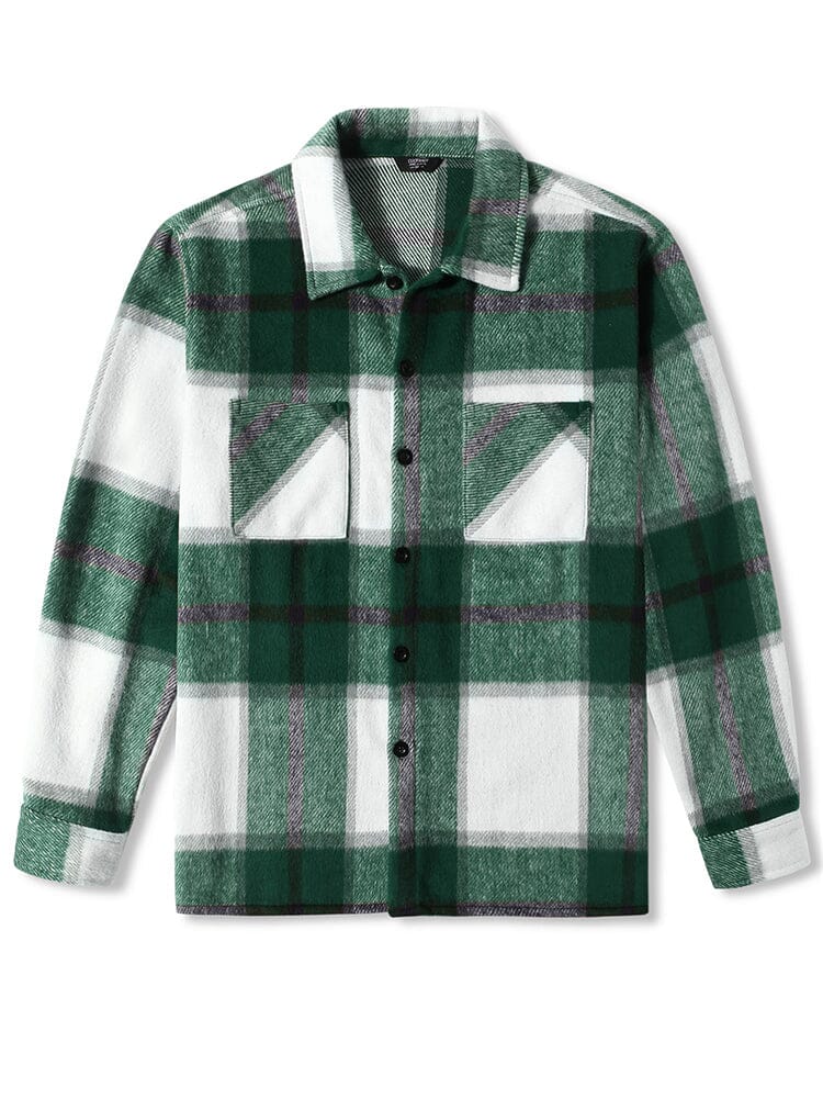 Stylish Comfy Flannel Plaid Shirt (US Only) Shirts coofandy