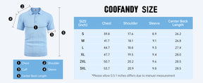 COOFANDY Mens Knit Polo Shirts Short Sleeve Ribbed Textured Polo Shirt Lightweight Casual Golf Shirts Collared T Shirt