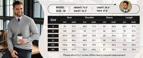 COOFANDY Men's Quarter Zip Sweaters Slim Fit Lightweight Knitted Mock Neck Pullover Casual Polo Sweaters