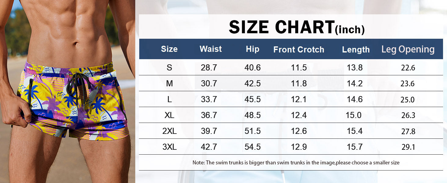COOFANDY Men's Swim Trunk Swimwear Bathing Suit Swimsuit Board Beach Sport Short