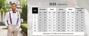 COOFANDY Men's Long Sleeve Dress Shirt Plaid Collar Casual Button Down Shirts
