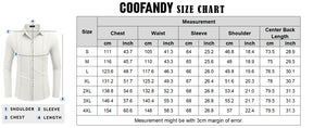 COOFANDY Mens Cuban Guayabera Shirt Casual Button Down Shirts Long Sleeve Summer Beach Shirts