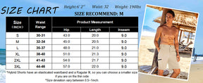 COOFANDY Mens Hybrid Casual Golf Shorts 9" Stretch Lightweight Quick Dry Summer Hiking Travel Shorts with Zipper Pockets