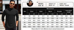 COOFANDY Mens Mock Turtleneck T-Shirts Long Sleeve Solid Color Tees Shirts Basic Casual Slim Fit Pullover T Shirts
