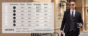 COOFANDY Men's Business Suit Vest Casual Dress Vest Slim Fit Formal Waistcoat