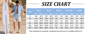COOFANDY Men's Casual Button Down Shirts Short Sleeve Summer Beach Shirt Fashion Textured Shirts with Pocket