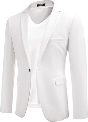 COOFANDY Mens Sport Coat Casual Blazer One Button Business Suit Jacket