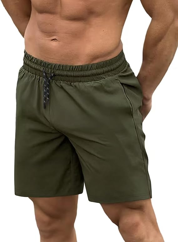 COOFANDY Men Swim Trunk with Compression Liner 2 in 1 Swimwear Bathing Suit Quick Dry Board Short