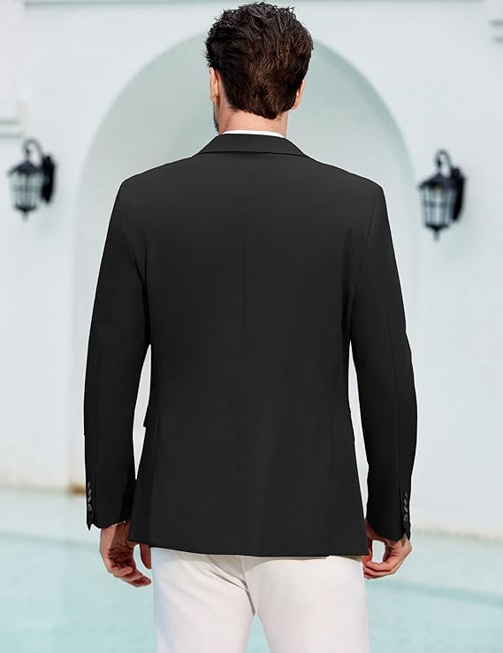 COOFANDY Men's Casual Blazer Slim Fit Lightweight Sport Coats One Button Suit Jacket Dress Blazer Jackets