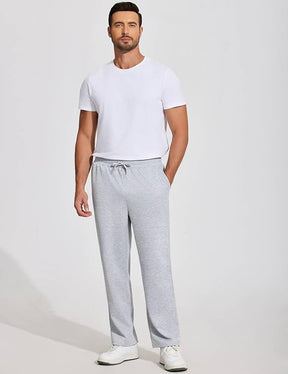 COOFANDY Men Jogger Yoga Sweatpants Casual Athletic Elastic Waist Pants Open Bottom Trouser Jersey Knit Pants with Pockets
