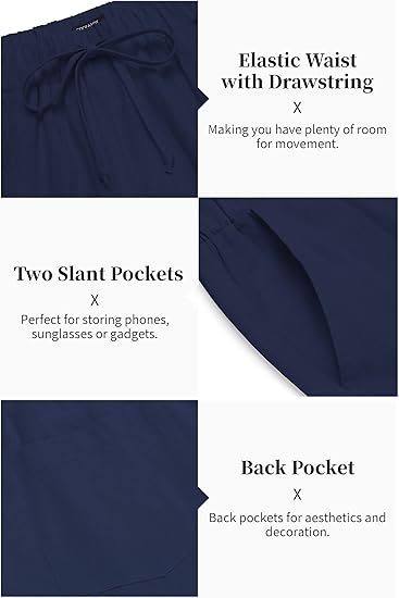 COOFANDY Men's 2 Pieces Cotton Linen Set Long Sleeve Henley Shirts Casual Beach Pants With Pockets Summer Yoga Outfits