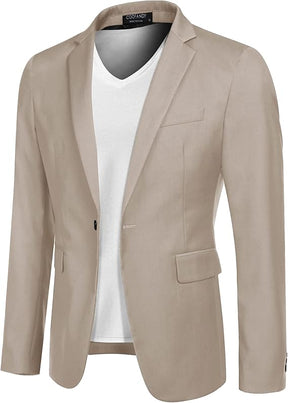 COOFANDY Mens Sport Coat Casual Blazer One Button Business Suit Jacket
