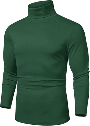 COOFANDY Men's Slim Fit Basic Turtleneck Long Sleeve Lightweight Pullover Sweaters Casual Knitted Tops