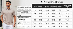 COOFANDY Mens Polo Shirts Short Sleeve Casual Summer Polo Tee Classic Collared Golf Stylish Tops