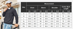 COOFANDY Men's Hooded Sweatshirts Long Sleeve Casual Pullover Hoodie Waffle Knit Sweatshirt with Pocket
