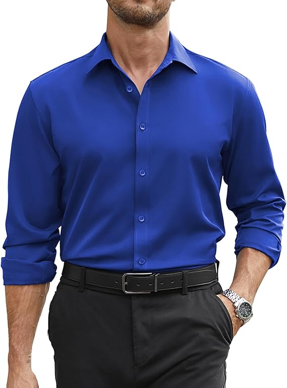 COOFANDY Dress Shirts Regular Fit Button Down Shirt