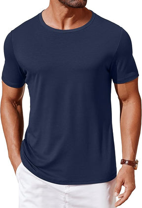 COOFANDY Men's T-Shirts Short Sleeve Crew Neck T Shirts Casual Classic Basic Tee Shirts
