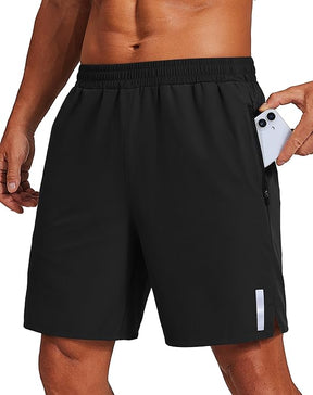 COOFANDY Men's Athletic Running Shorts Quick Dry 7" Workout Gym Short Lightweight Active Sport Short for Tennis Hiking