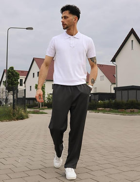 COOFANDY Men Jogger Yoga Sweatpants Casual Athletic Elastic Waist Pants Open Bottom Trouser Jersey Knit Pants with Pockets