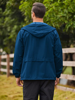 Packable Classic Cycling Outdoor Waterproof Raincoat (US Only) Raincoats coofandy 