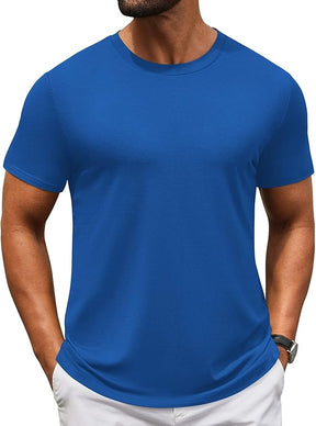 COOFANDY Men's T-Shirts Short Sleeve Crew Neck T Shirts Casual Classic Basic Tee Shirts