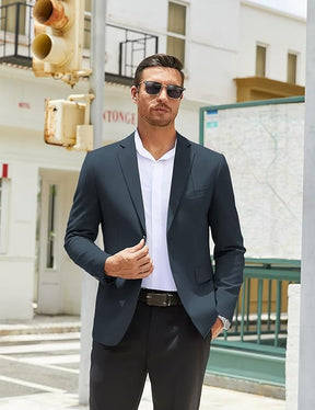 COOFANDY Men's Casual Blazer Lightweight Suit Jacket Slim Fit Sport Coats for Men
