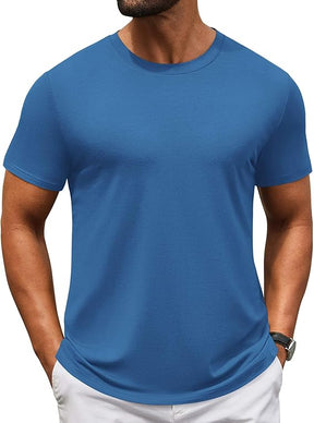 COOFANDY Men's T-Shirts Short Sleeve Crew Neck T Shirts Casual Classic Basic Tee Shirts