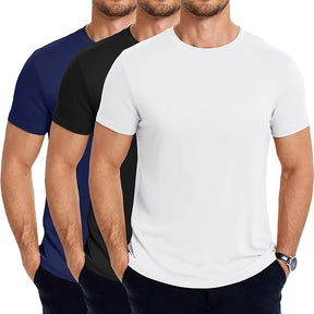 COOFANDY Men's Short Sleeve T-Shirts Crew Neck Casual Summer T Shirts 1-3 Pack Basic Tee Shirt