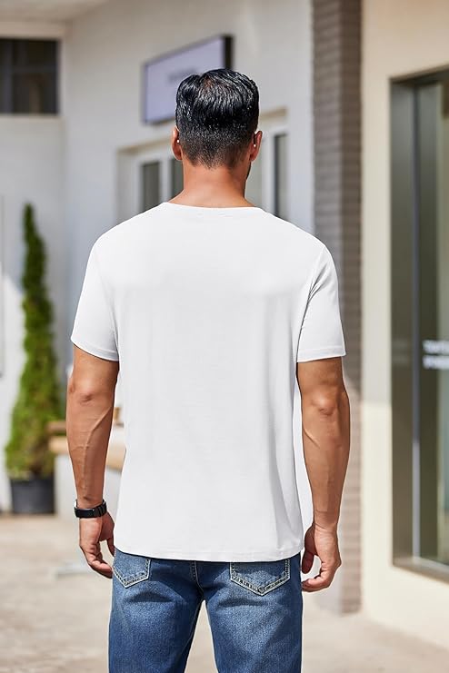 COOFANDY Men's Short Sleeve T-Shirts Crew Neck Casual Summer T Shirts 1-3 Pack Basic Tee Shirt