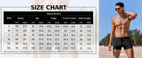 COOFANDY Mens Swim Trunks Swimwear Bathing Suit Swim Brief Square Leg Board Short