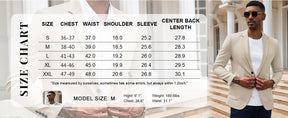 COOFANDY Men's Casual Knit Blazer Slim Fit Lightweight Sport Coat Stretch Two Button Suit Jacket