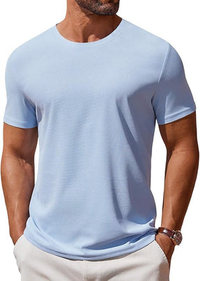 COOFANDY Men's T Shirt Short Sleeve Crew Neck T-Shirt Casual Summer Classic Basic Tee Shirts