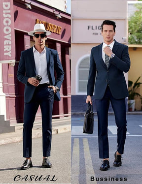 COOFANDY Mens Casual Sport Coat Regular Fit Lightweight Blazers Jacket Two Button Business Suit Jackets