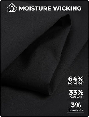COOFANDY Mens Dress Shirts Long Sleeve Poplin Formal Shirt Casual Button Down Shirts