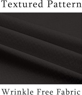 COOFANDY Men's Short Sleeve Dress Shirts Wrinkle Free Regular Fit Dress Shirt Textured Casual Button Down Shirts