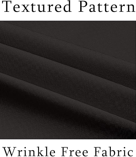 COOFANDY Men's Short Sleeve Dress Shirts Wrinkle Free Regular Fit Dress Shirt Textured Casual Button Down Shirts