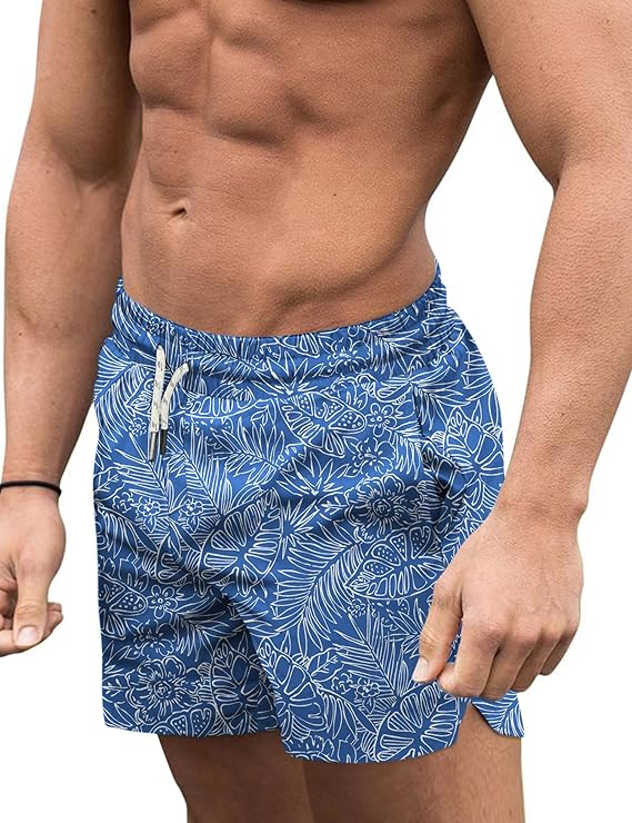 COOFANDY Men's Swim Trunks Quick Dry Board Shorts Swimsuit Swimwear Bathing Suit
