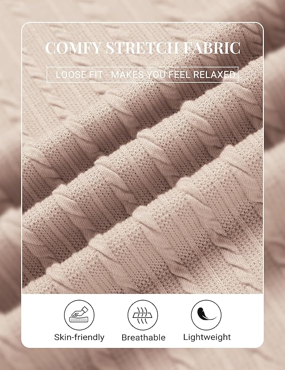 COOFANDY Mens Polo Shirt Textured Knit Button Casual Short Sleeve Summer Vacation Beach Stretchy Golf Shirts