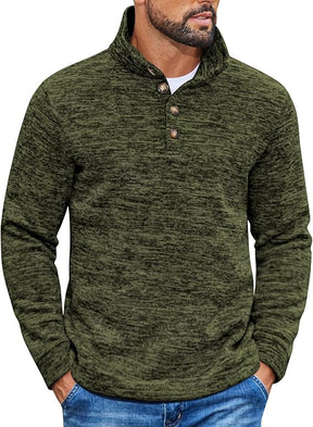 COOFANDY Men's Casual Slim Fit Pullover Sweater Knitted Thermal Sweatshirt