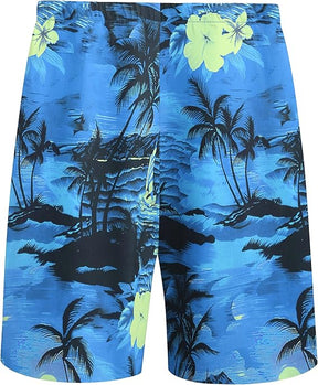 COOFANDY Men's Hawaiian Matching Shirt and Shorts Set Summer Beach 2 Piece Outfits Short Sleeve Cuban Shirts and Shorts