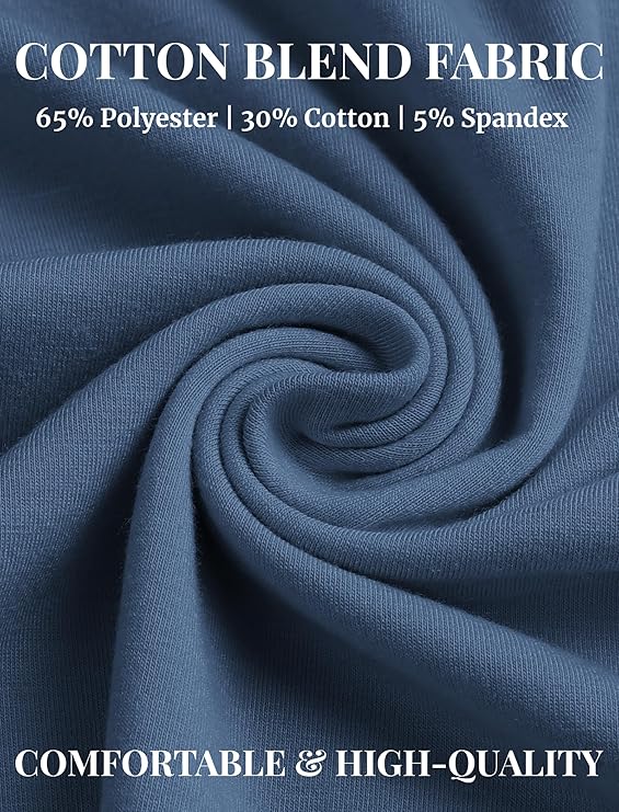 COOFANDY 2 pack Cotton Long Sleeve T Shirts Gym Shirts