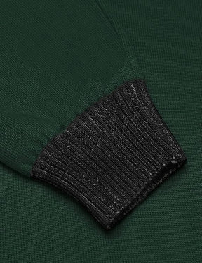 COOFANDY Men Casual Knitted Sweaters Shawl Collar Dress Sweater Long Sleeve V-Neck Pullover Tops