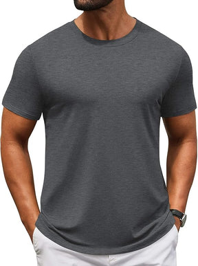 COOFANDY Men's T-Shirts Short Sleeve Crew Neck T Shirts Casual Classic Basic Tee Shirts