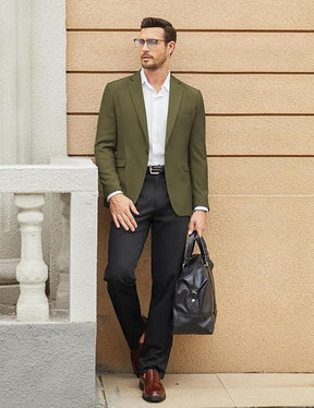 COOFANDY Men's Casual Blazer One Button Sport Coat Slim Fit Lightweight Suit Blazer Jacket