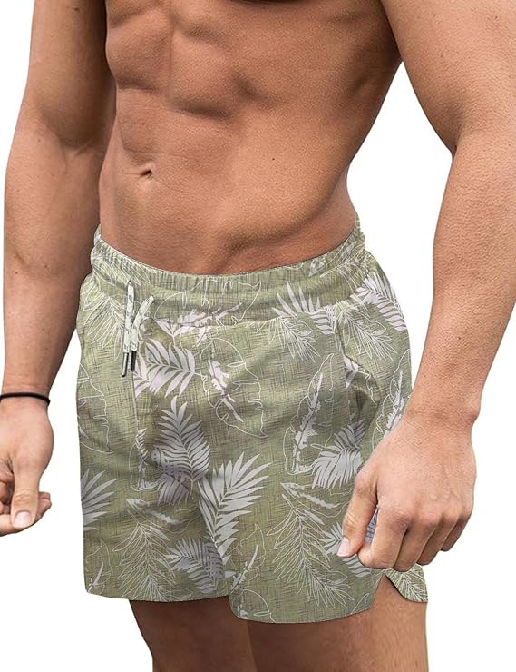 COOFANDY Men's Swim Trunks Quick Dry Board Shorts Swimsuit Swimwear Bathing Suit