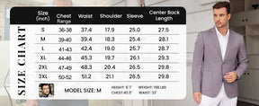 COOFANDY Mens Casual Sport Coat Lightweight Two Button Blazer Slim Fit Business Jackets