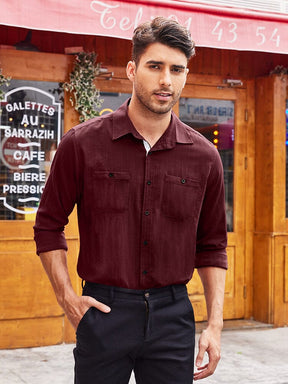 Cozy Soft Button Shirt (US Only) Shirts coofandy 