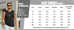 COOFANDY Mens Workout Tank Tops Cotton 3 Pack Soft Gym Muscle Shirt Sleeveless Classic T Shirts