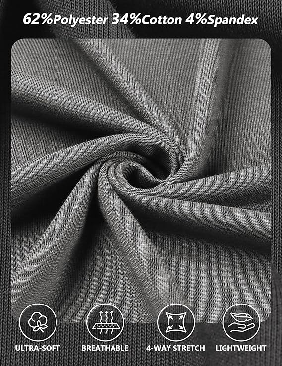 COOFANDY Mens Workout Tank Tops Cotton 3 Pack Soft Gym Muscle Shirt Sleeveless Classic T Shirts